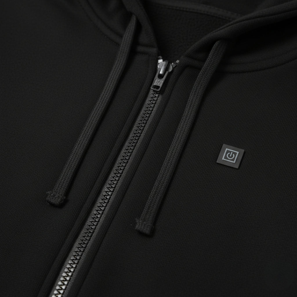 Heated Zip-Up Hoodie