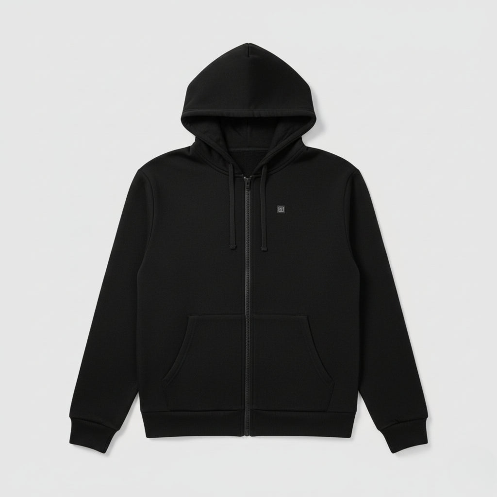 Heated Zip-Up Hoodie