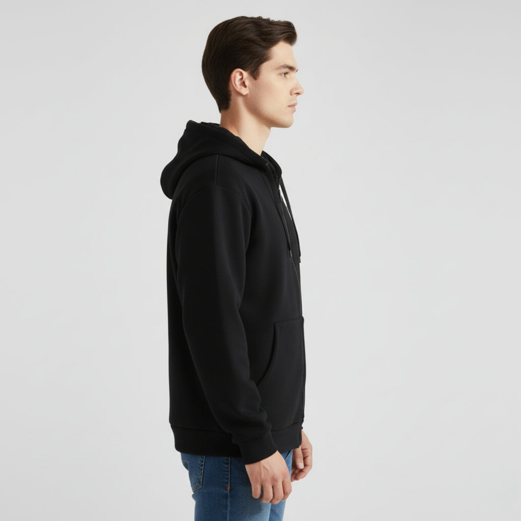 Heated Zip-Up Hoodie