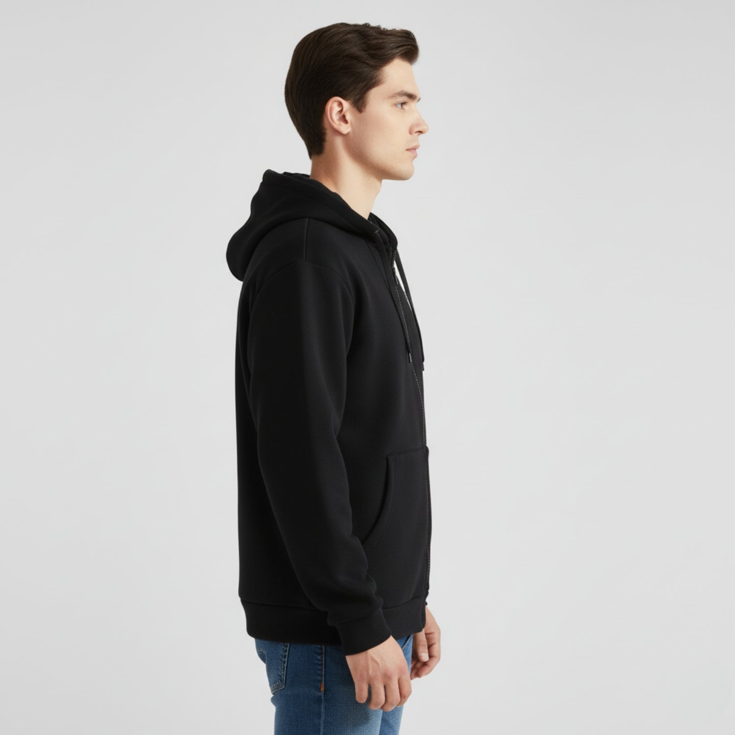 Heated Zip-Up Hoodie