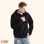 Heated Zip-Up Hoodie