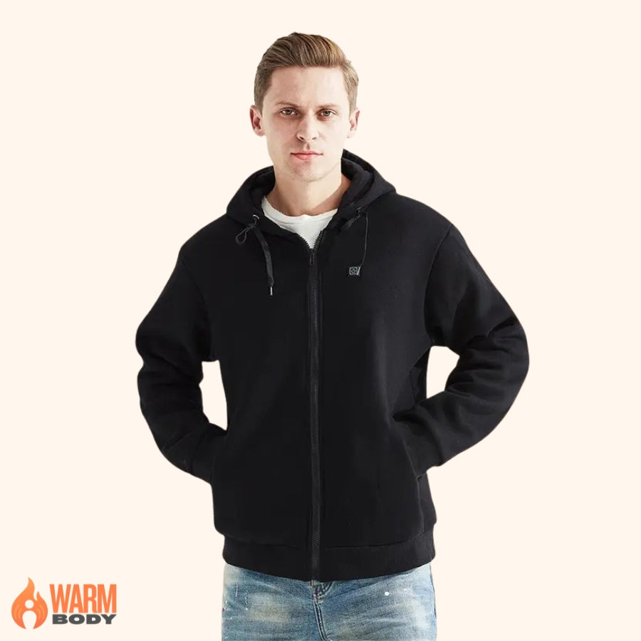 Heated Zip-Up Hoodie
