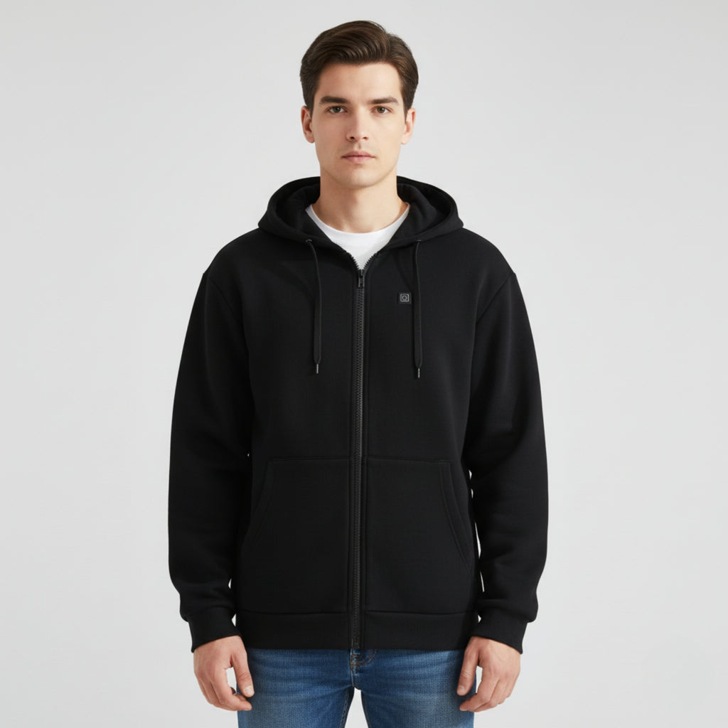 Heated Zip-Up Hoodie