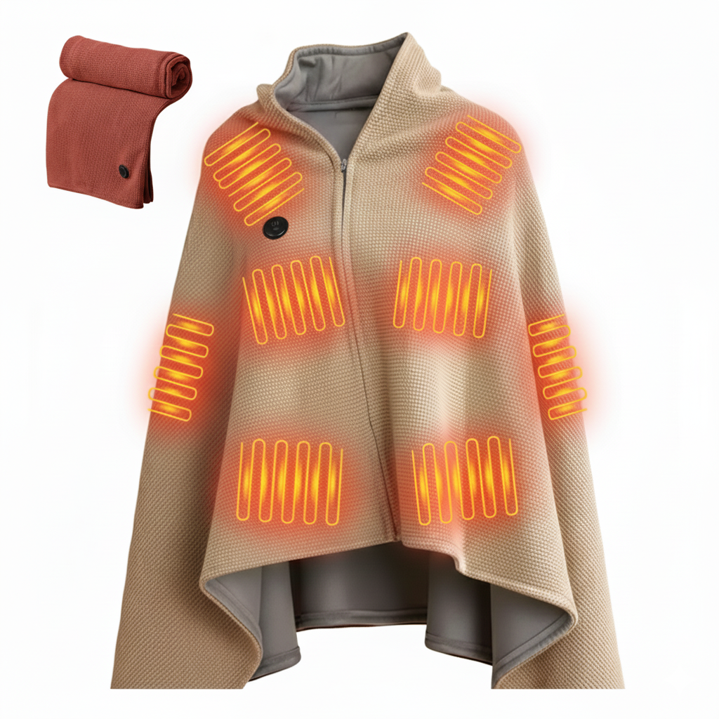 Heated Wearable Blanket