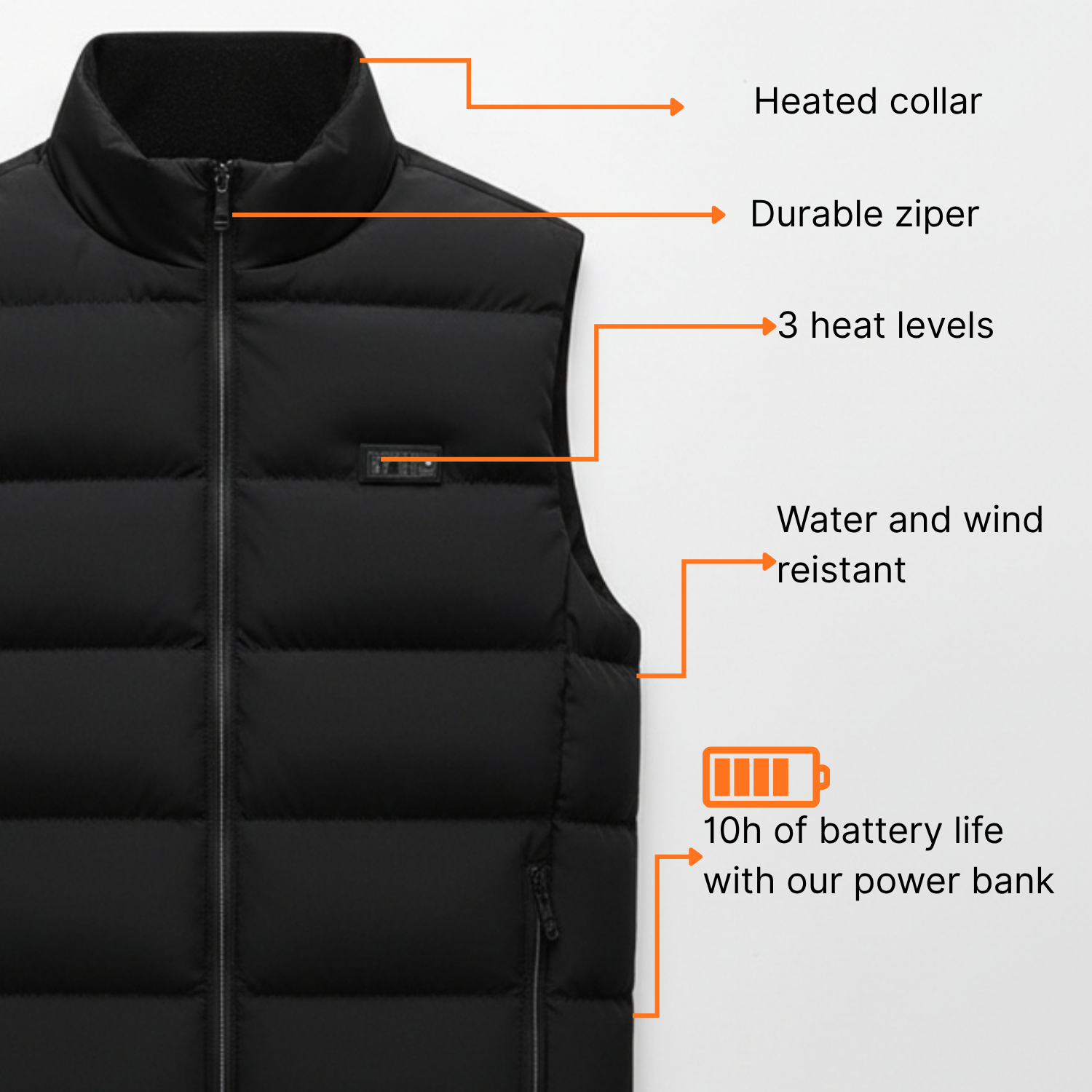 Men's Heated Gilet