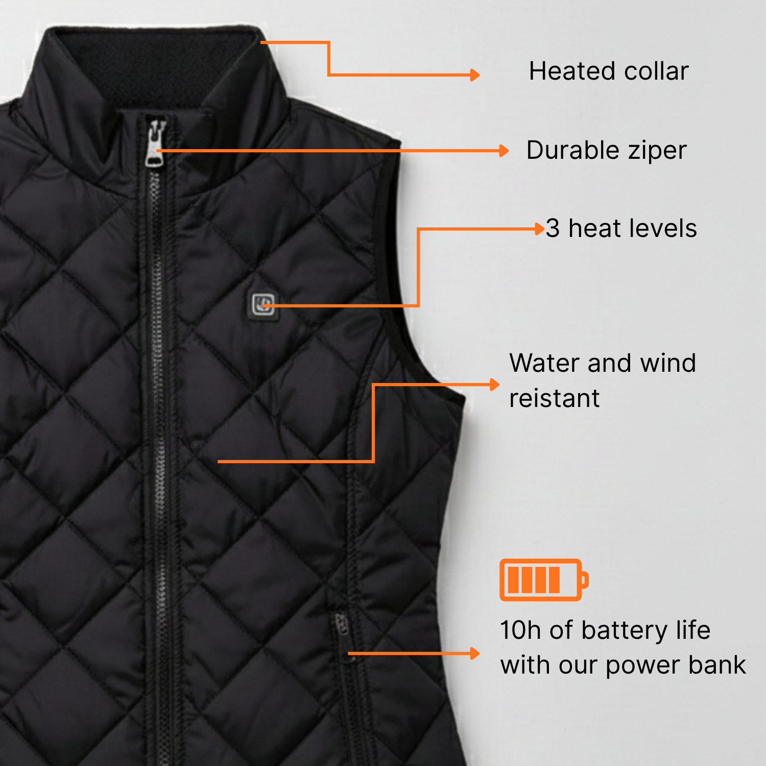 Women's Heated Gilet